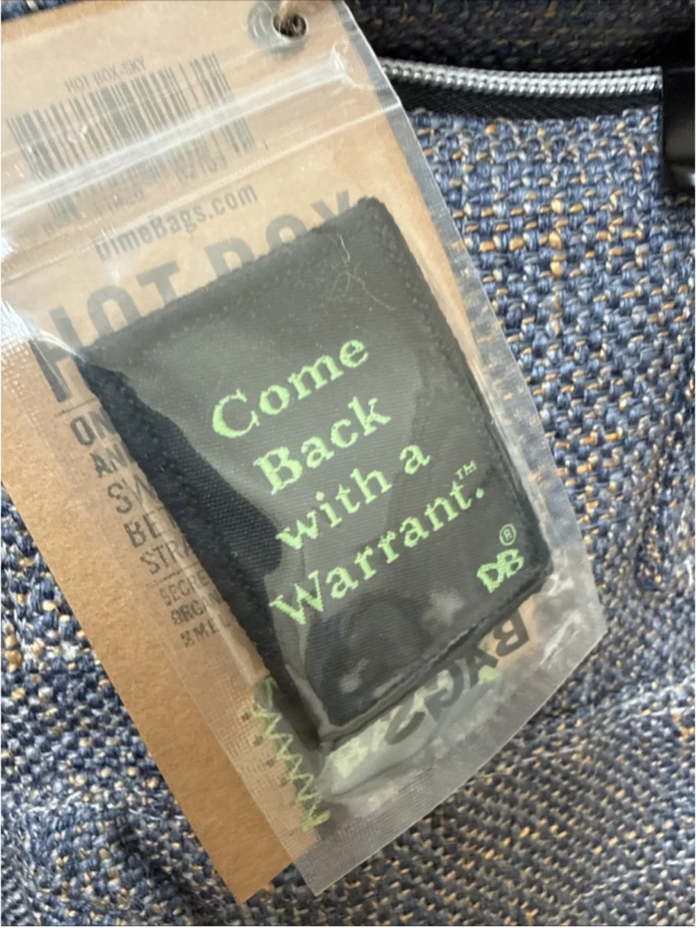 DIME BAGS Hot Box Sky Backpack Lightweight Travel Bag Smell Proof NWT
